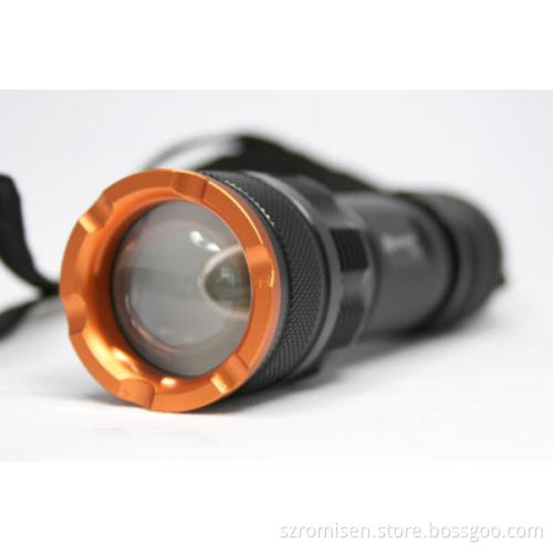 Romisen zooming flashlight RC-C8 180 lumens with CREE Q5 LED